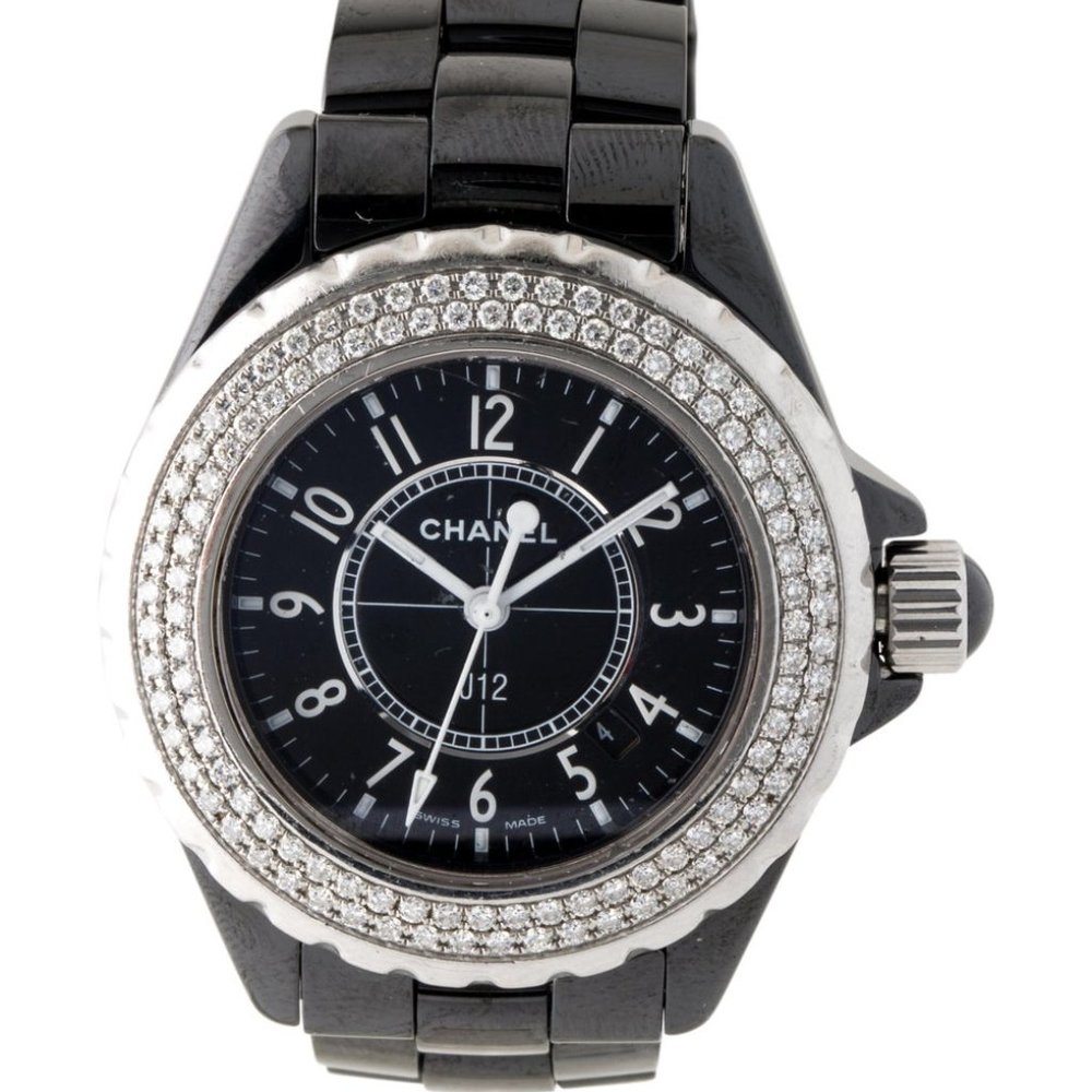 Chanel J12 Diamond Black 33mm